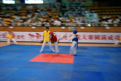 培训部跆拳道学员参加吉林省跆拳道大赛